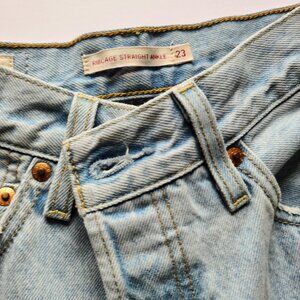 Levis Ribcage Straight Ankle Jeans